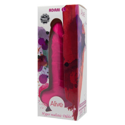 Gode double densité Adam L - rose