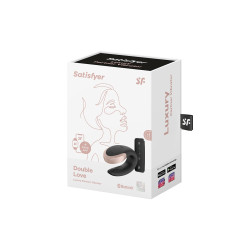 Stimulateur Double Love noir - Satisfyer