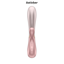Rabbit chauffant Hot Lover rose - Satisfyer
