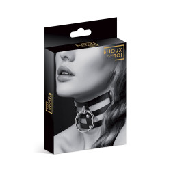 Collier Fetish large avec anneau - Bijoux pour Toi